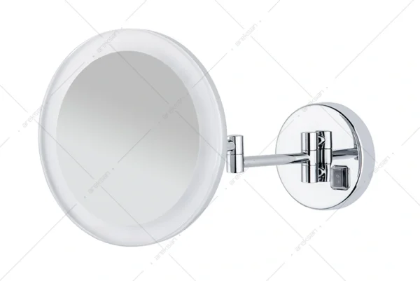 KMA003 kristal 3 kollu ledli makyaj aynası