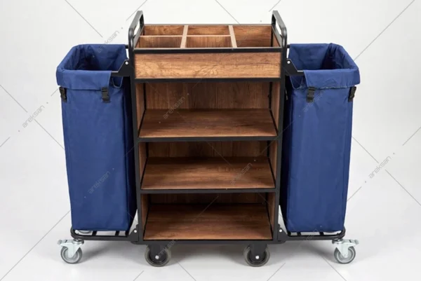 KSA-11 ahşap 2 torbalı kat arabası