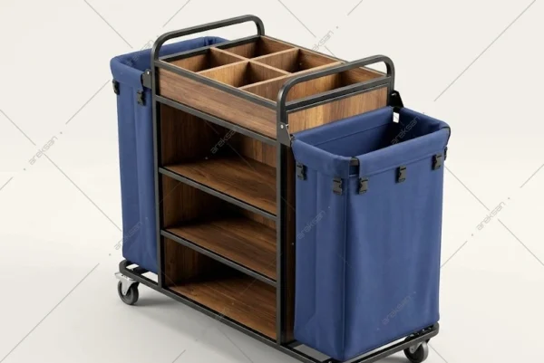 KSA-11 ahşap 2 torbalı kat arabası