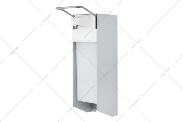 Dirsekten basmalı dezenfektan dispenseri