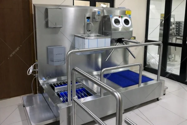 Evyeli Yatay Fırçalı Hijyen Koridoru