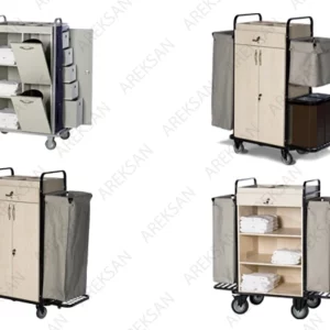 hotel kat temizlik arabaları