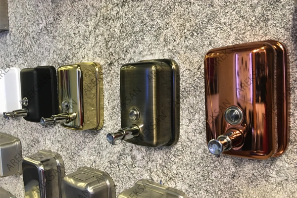 paslanmaz çelik sıvı sabun dispenseri