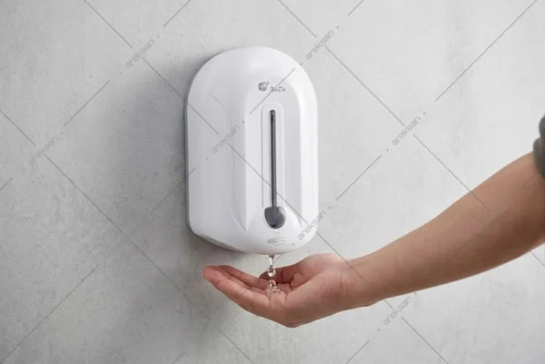 Kilitli fotoselli sabunluk ABS gövde 1100 ml duvara monte