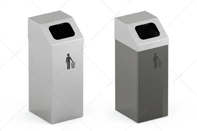 SLB-104 açık ağız çöp kovası