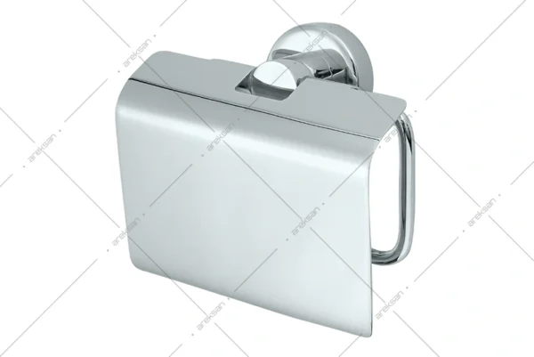 VG004 vega kapaklı tuvalet kağıtlığı paslanmaz çelik