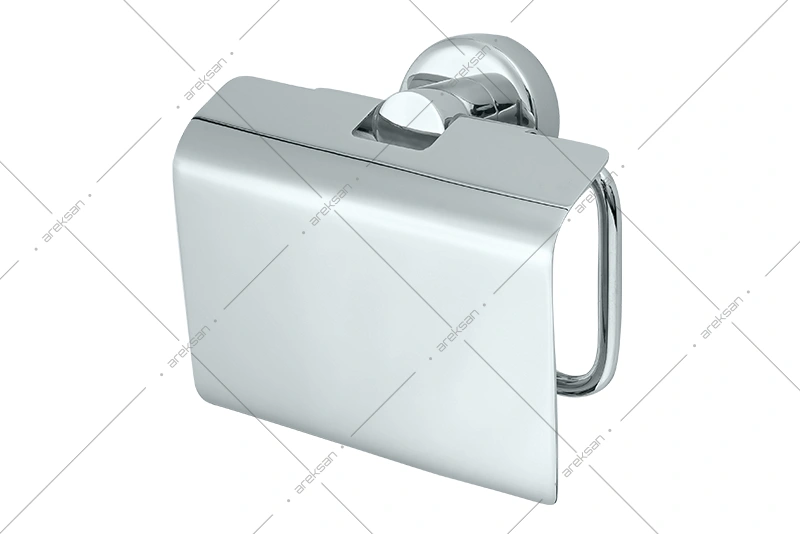 VG004 vega kapaklı tuvalet kağıtlığı paslanmaz çelik