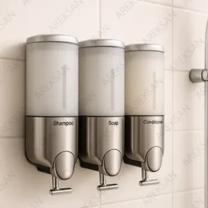 Otel Tipi Sabunluk ve Şampuan Dispenserleri