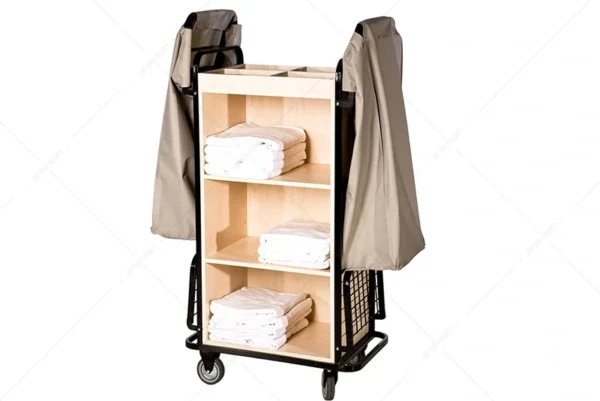 KSA-2 torbalı otel kat servis arabası