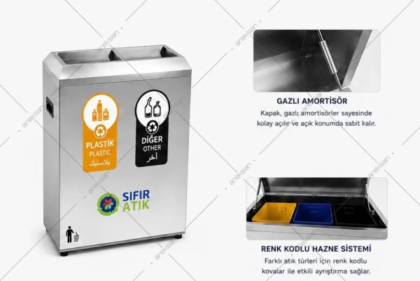 Paslanmaz Çelik Sıfır Atık Ünitesi