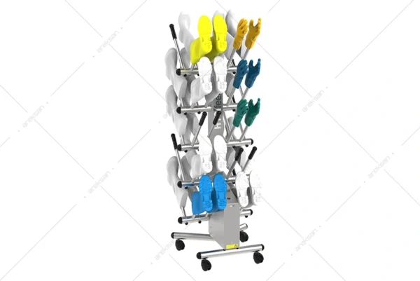 20 Çift Paslanmaz Bot Kurutucu