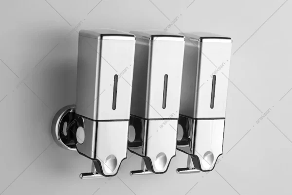 Üçlü Çekmeli Manuel Sıvı Sabun Dispenseri