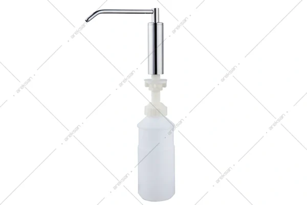 Hilton manuel ankastre sabunluk SS417-1 Areksan üretimi paslanmaz çelik