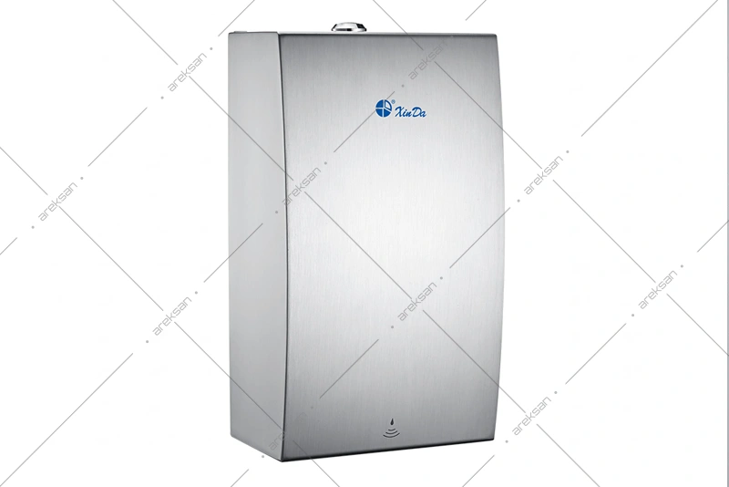 Bombe tasarım sensörlü sabunluk paslanmaz çelik 1100 ml