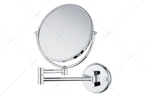 MA3002-1 mafsallı büyüteci ayna yuvarlak rozetli